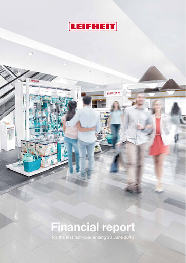 Miniature Leifheit Rapport semestriel 2016-h1