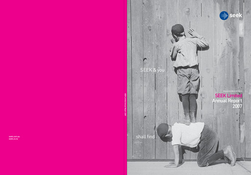 Miniature Seek Limited
 Rapport annuel 2007