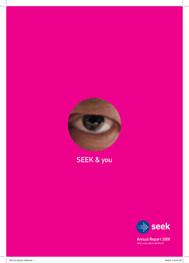 Miniature Seek Limited
 Rapport annuel 2008