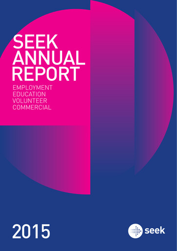 Miniature Seek Limited
 Rapport annuel 2015