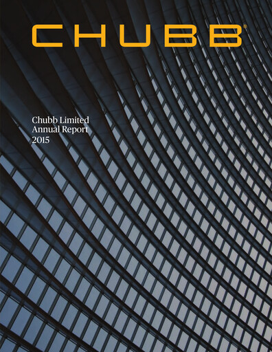 Thumbnail Chubb Annual Report 2015