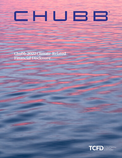 Vorschaubild Chubb ESG-Bericht 2022