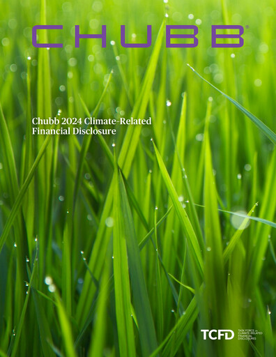 Vorschaubild Chubb ESG-Bericht 2024