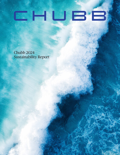 Thumbnail Chubb Sustainability Report 2024