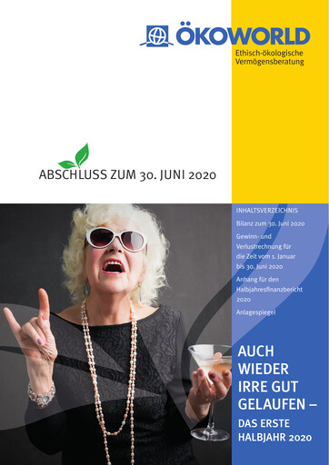 Miniature ÖKOWORLD Rapport semestriel 2020-h1