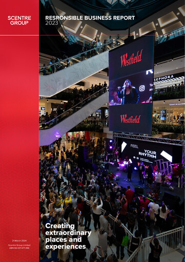 Thumbnail Scentre Group Sustainability Report 2023