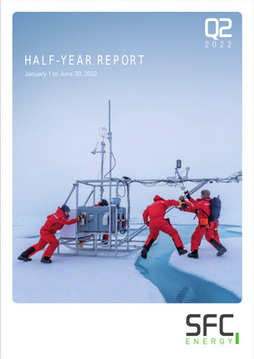 Thumbnail SFC Energy AG Half-year Report 2022-h1