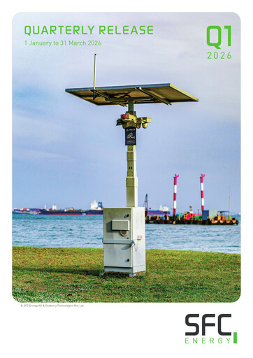 Thumbnail SFC Energy AG Quarterly Report 2026-q1