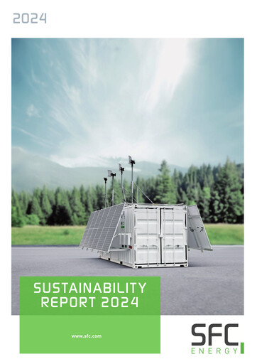 Thumbnail SFC Energy AG Sustainability Report 2024