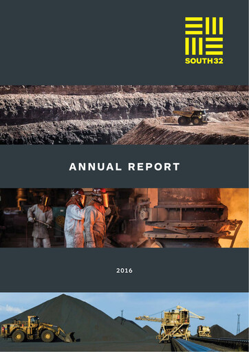 Thumbnail South32 Annual Report 2016