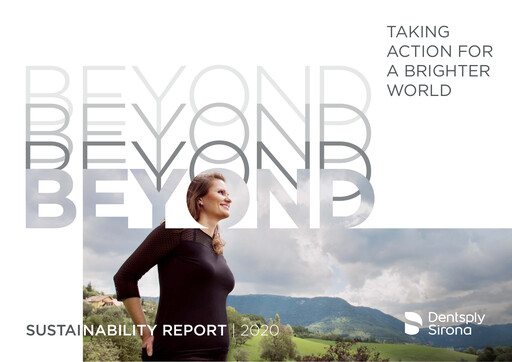 Thumbnail Dentsply Sirona
 Sustainability Report 2020