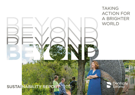 Thumbnail Dentsply Sirona
 Sustainability Report 2021