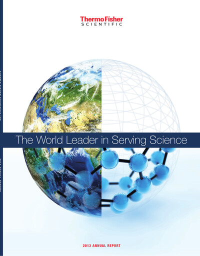 Thumbnail Thermo Fisher Scientific Annual Report 2013
