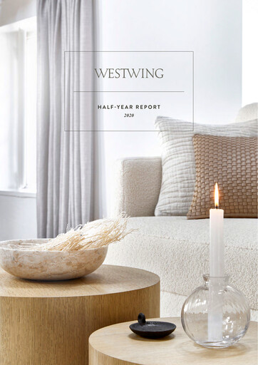 Miniature Westwing Group Rapport semestriel 2020-h1