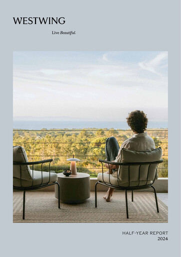 Miniature Westwing Group Rapport semestriel 2024-h1
