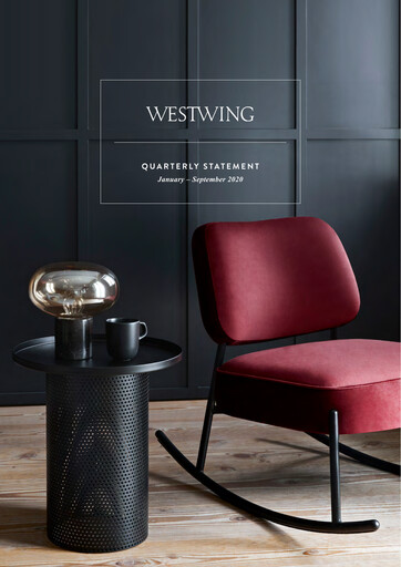 Miniature Westwing Group Rapport trimestriel 2020-q3