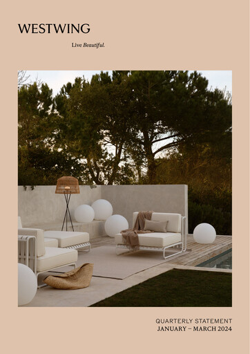 Miniature Westwing Group Rapport trimestriel 2024-q1