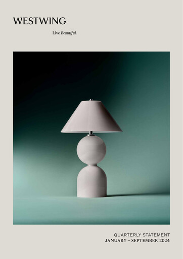 Miniature Westwing Group Rapport trimestriel 2024-q3