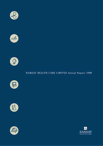 Thumbnail Ramsay Health Care Annual Report 1998