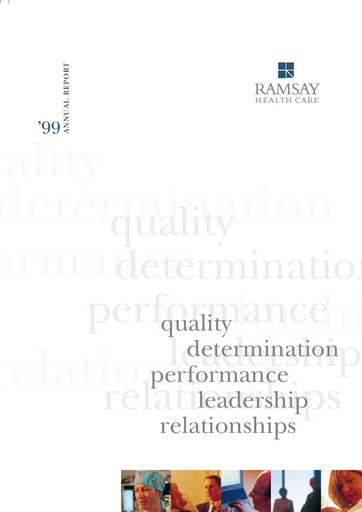 Thumbnail Ramsay Health Care Annual Report 1999