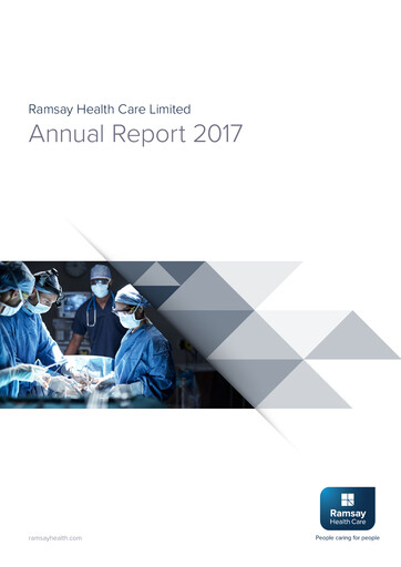 Thumbnail Ramsay Health Care Annual Report 2017