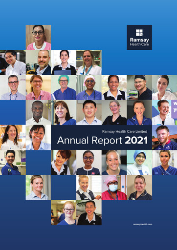 Thumbnail Ramsay Health Care Annual Report 2021