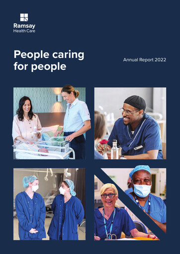Thumbnail Ramsay Health Care Annual Report 2022