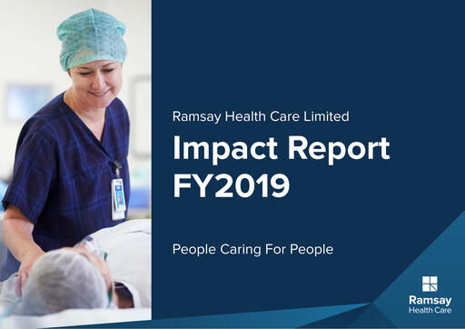 Thumbnail Ramsay Health Care Sustainability Report 2019