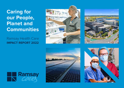 Thumbnail Ramsay Health Care Sustainability Report 2022