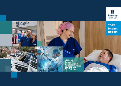 Thumbnail Ramsay Health Care Sustainability Report 2025
