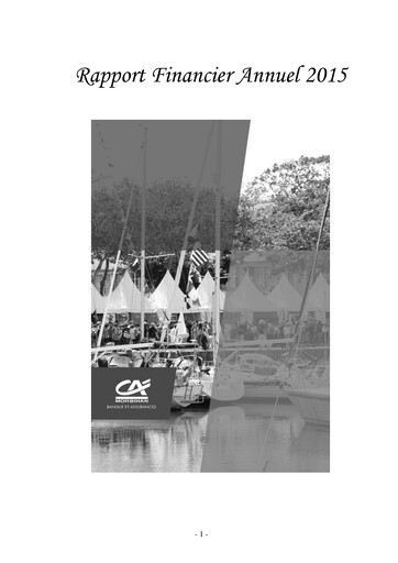 Thumbnail Caisse Régionale de Crédit Agricole du Morbihan Financial Report 2015