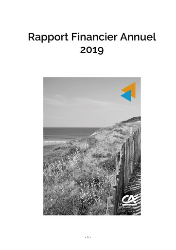 Thumbnail Caisse Régionale de Crédit Agricole du Morbihan Financial Report 2019