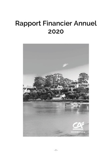 Thumbnail Caisse Régionale de Crédit Agricole du Morbihan Financial Report 2020