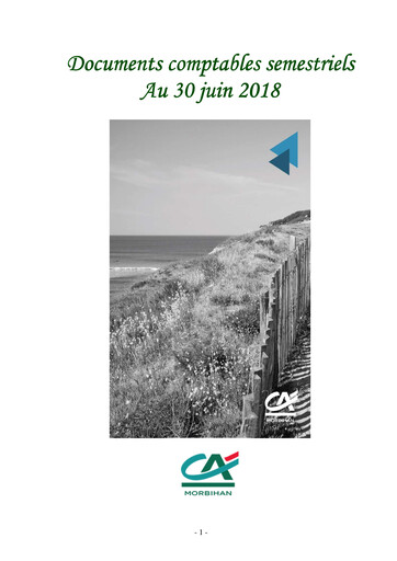 Thumbnail Caisse Régionale de Crédit Agricole du Morbihan Half-year Report 2018-h1