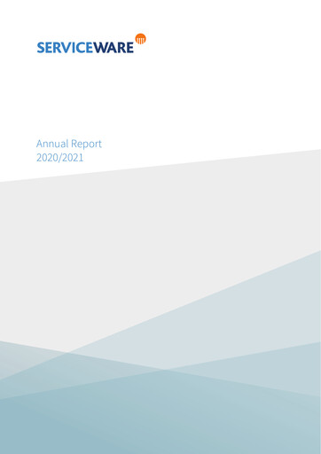 Thumbnail Serviceware Annual Report 2020-2021