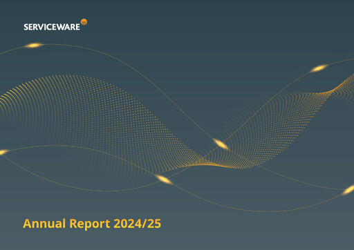 Thumbnail Serviceware Annual Report 2024-2025