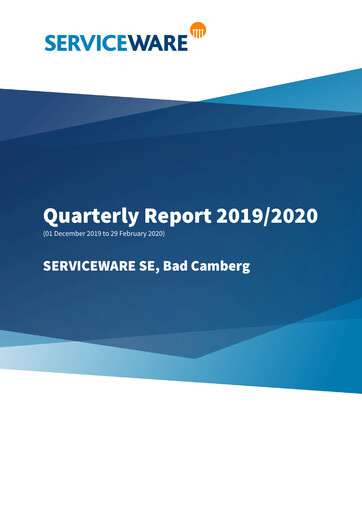 Thumbnail Serviceware Quarterly Report 2019-2020-q1