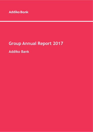 Thumbnail Addiko Bank
 Annual Report 2017