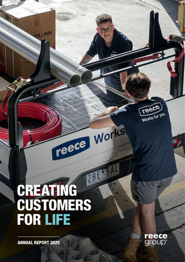 Thumbnail Reece Group Annual Report 2025