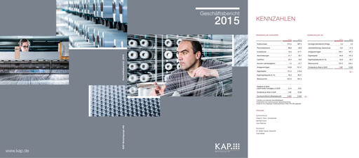 Miniature KAP AG Rapport annuel 2015