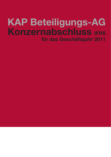 Thumbnail KAP AG Financial Report 2011