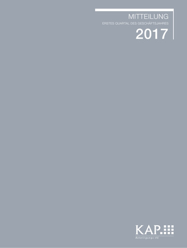 Thumbnail KAP AG Quarterly Report 2017-q1