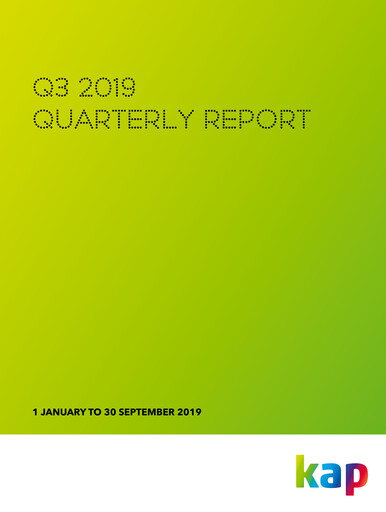 Thumbnail KAP AG Quarterly Report 2019-q3