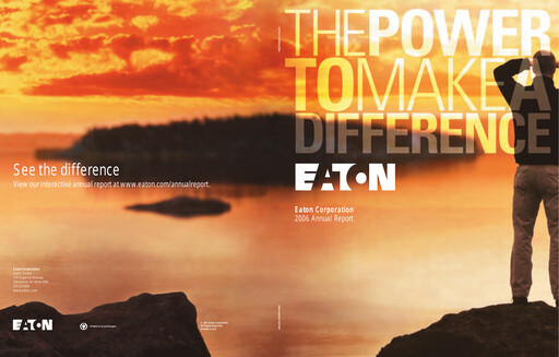 Thumbnail Eaton Annual Report 2006