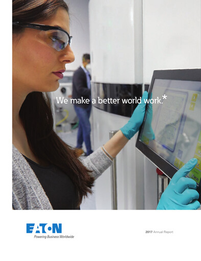 Thumbnail Eaton Annual Report 2017