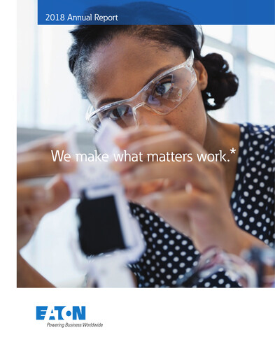 Thumbnail Eaton Annual Report 2018