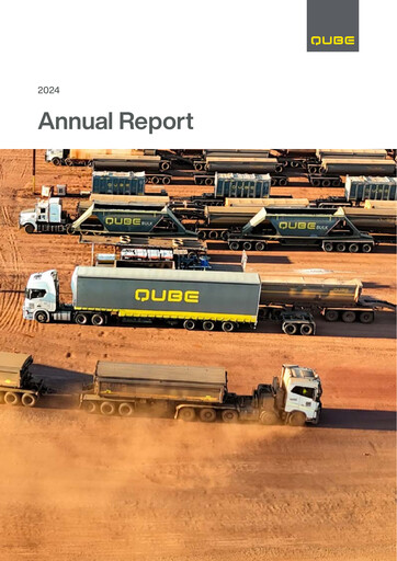 Thumbnail Qube Holdings Annual Report 2024
