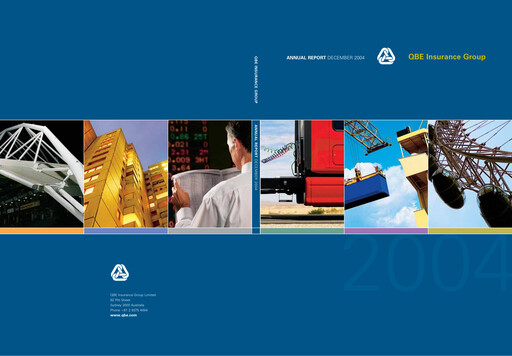 Thumbnail QBE Insurance
 Annual Report 2004