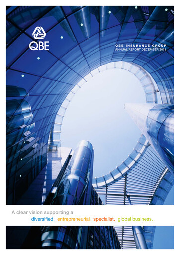 Thumbnail QBE Insurance
 Annual Report 2011