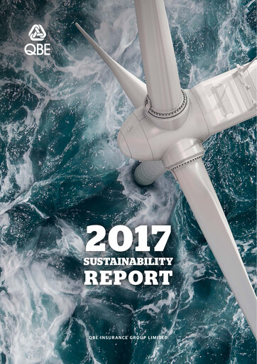 Thumbnail QBE Insurance
 Sustainability Report 2017